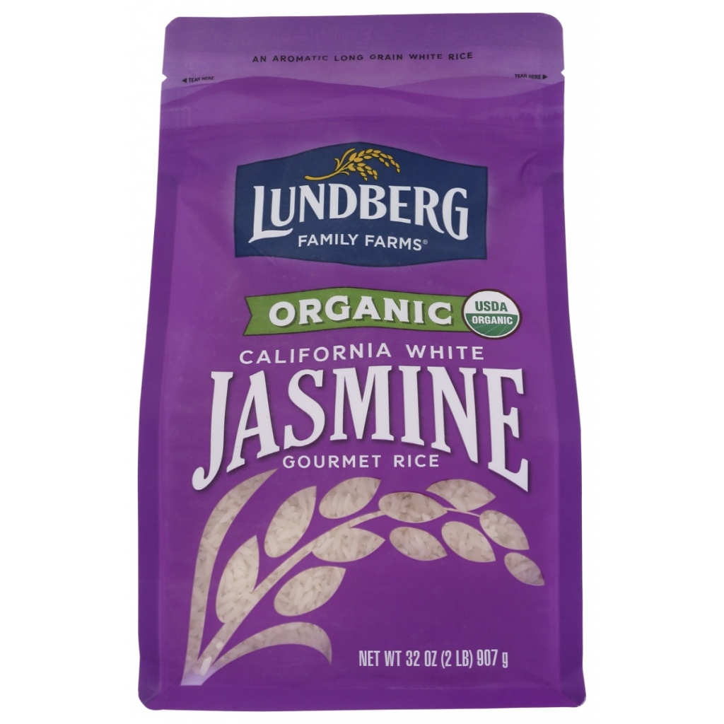 Premium Organic White Jasmine Rice - 2 lb