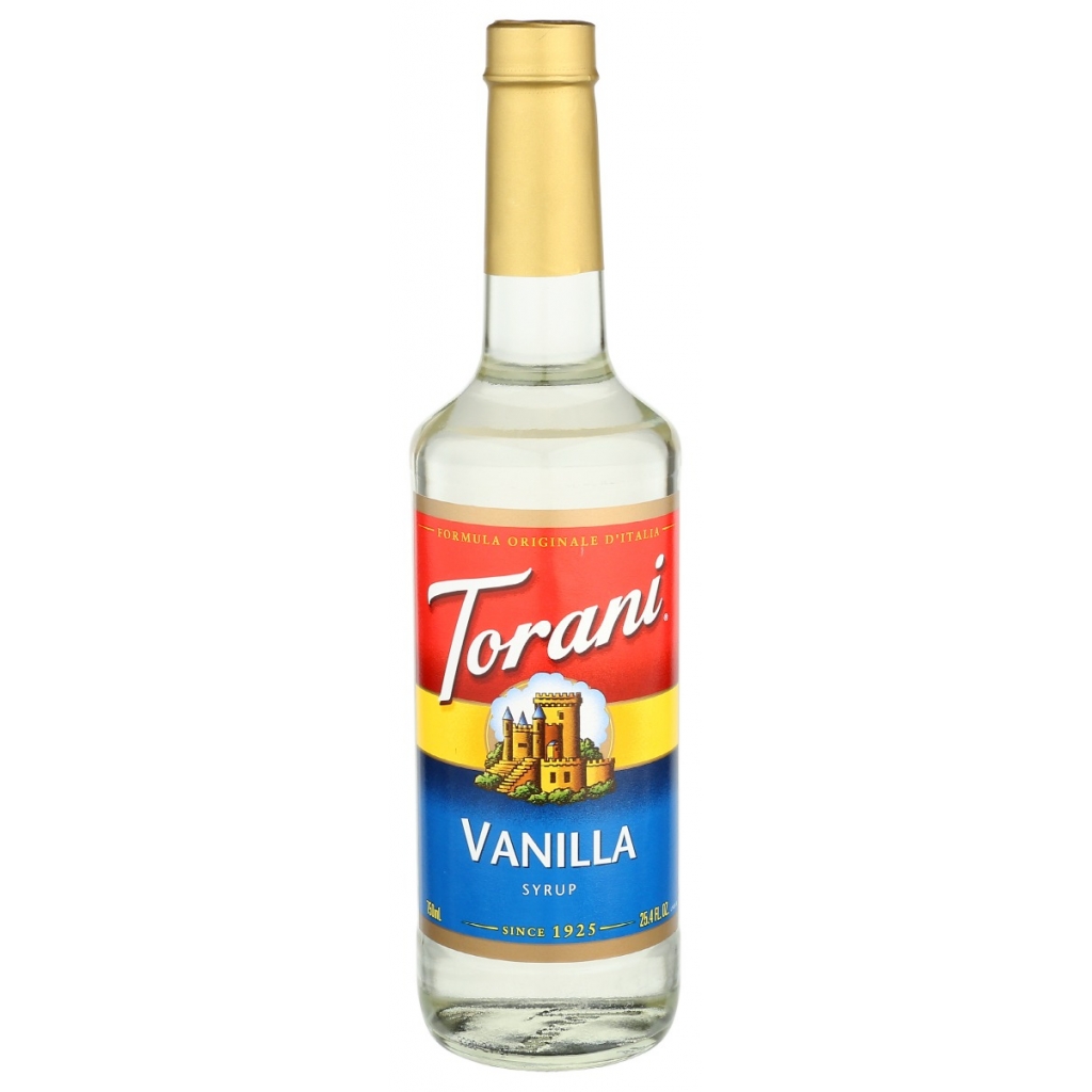 Vanilla Syrup for Coffee and Desserts, 25.4 oz