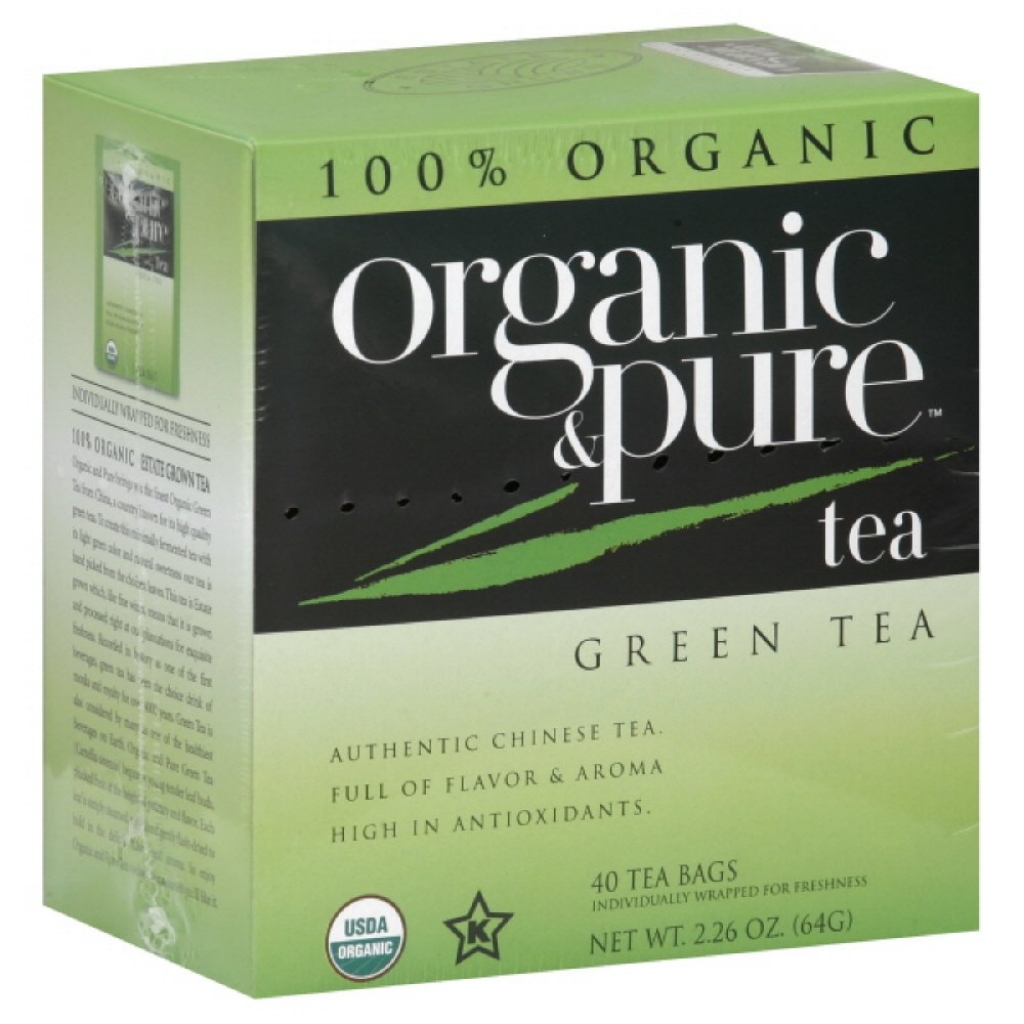 Organic Green Tea Bags - Fresh Flavor & Aroma