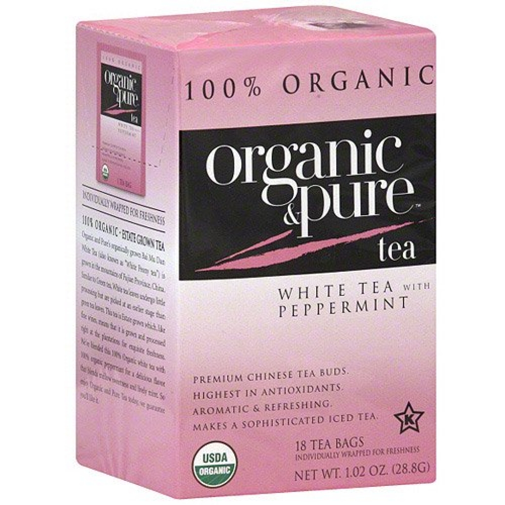 Organic White Peppermint Tea - Fresh and Aromatic