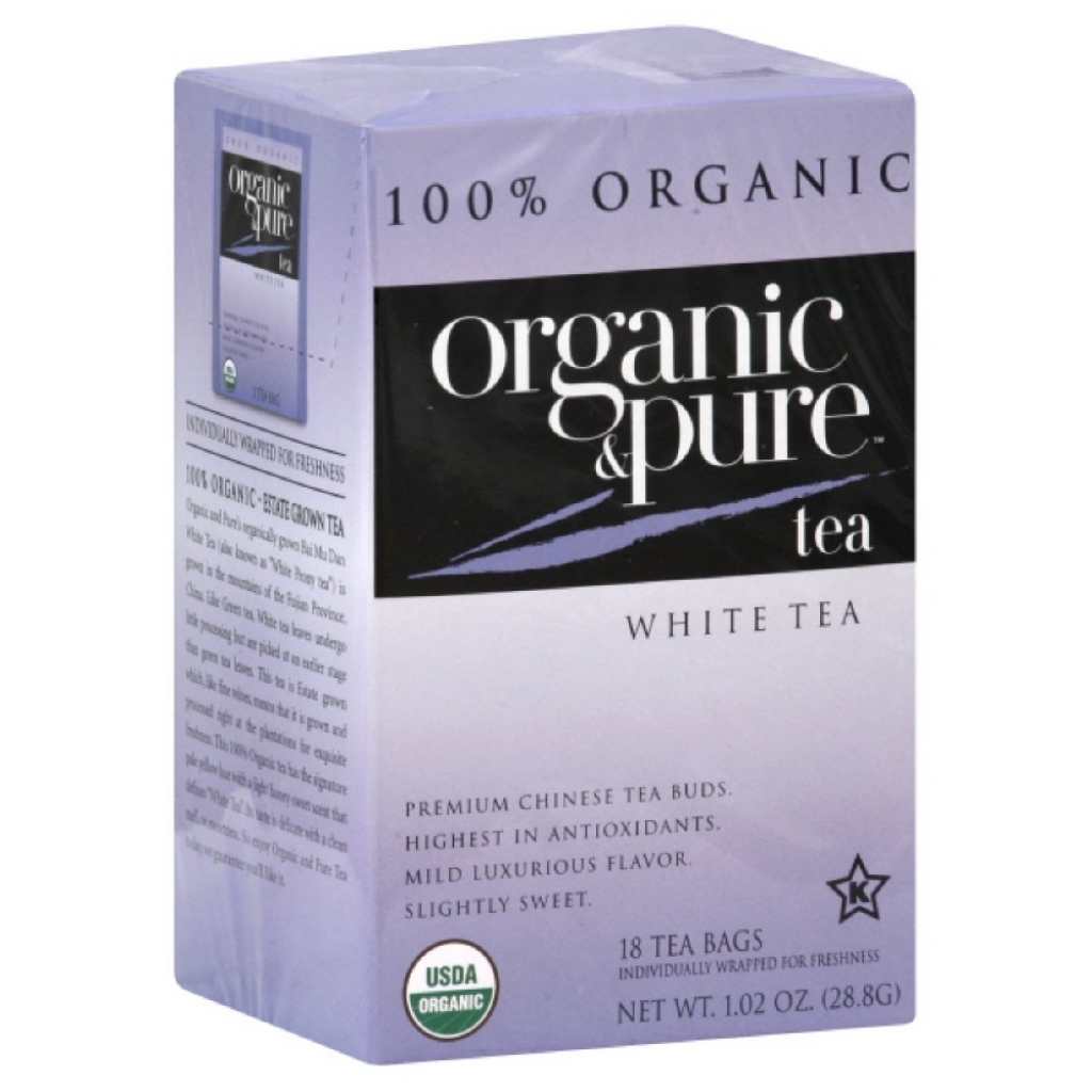 Organic White Tea, 18 bags