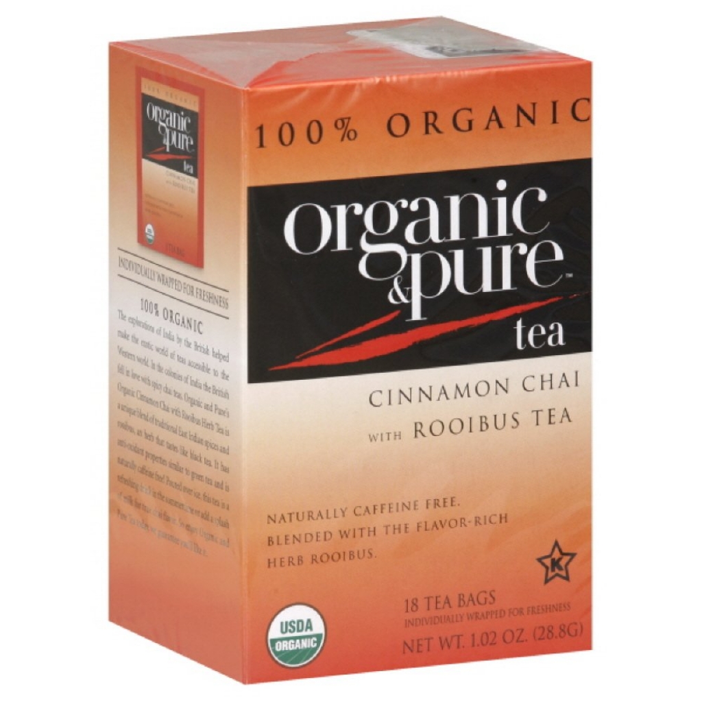 Organic & Pure™ Tea Cinnamon Chai with Rooibos - 18 Bags