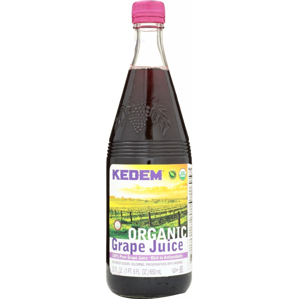 Organic Grape Juice, 22 fl oz