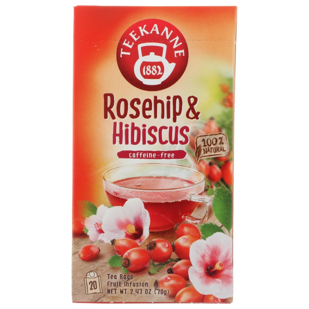 Exquisite Rosehip and Hibiscus Herbal Tea - 20 Bags