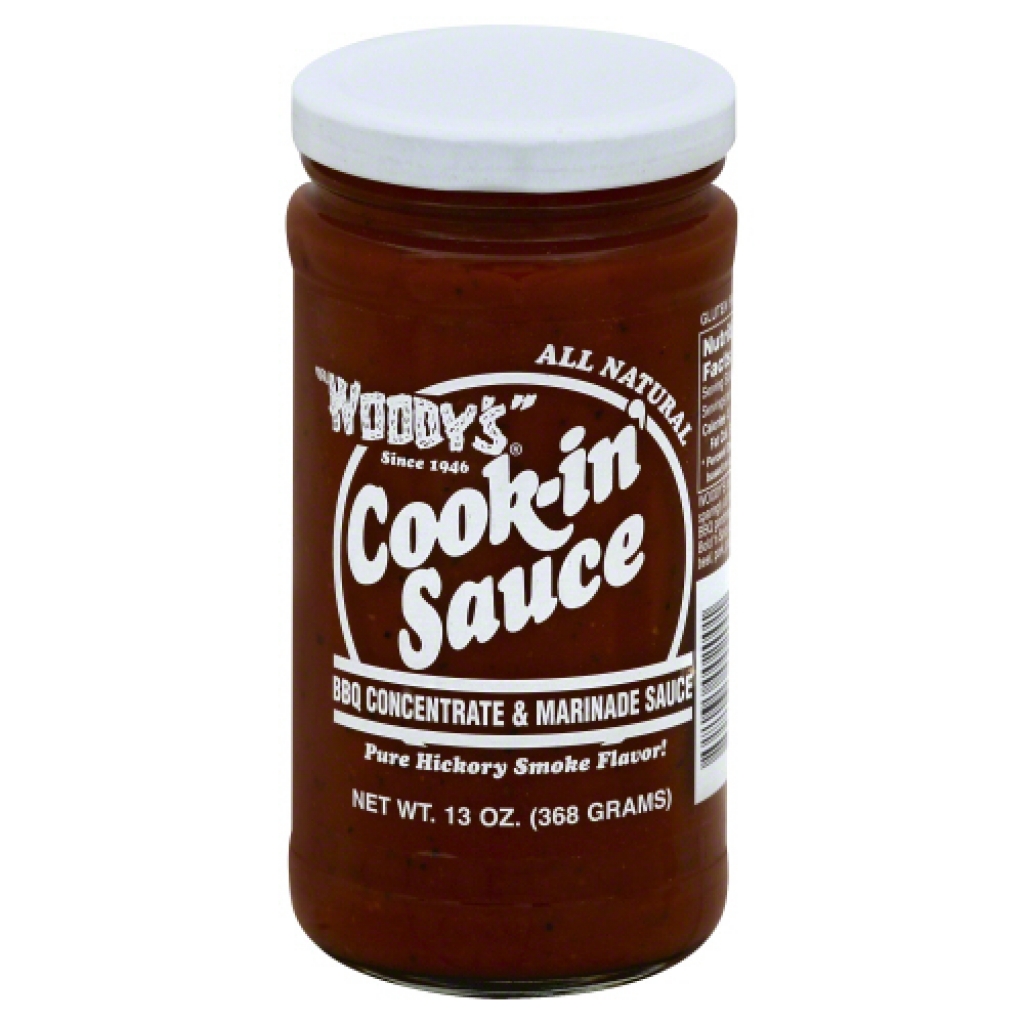 Woody's Cook-In BBQ Sauce, 13 oz