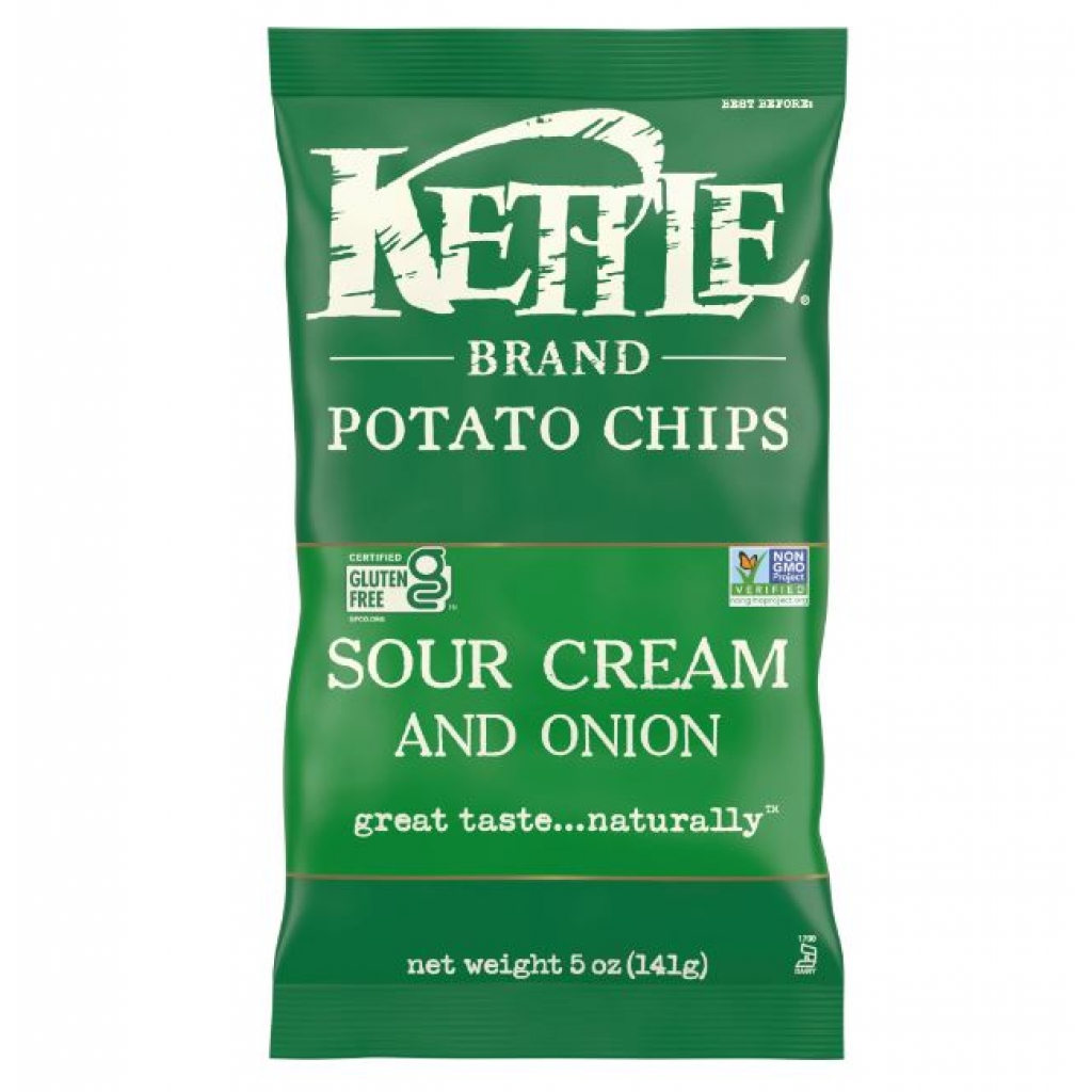 Sour Cream & Onion Potato Chips – 5 oz