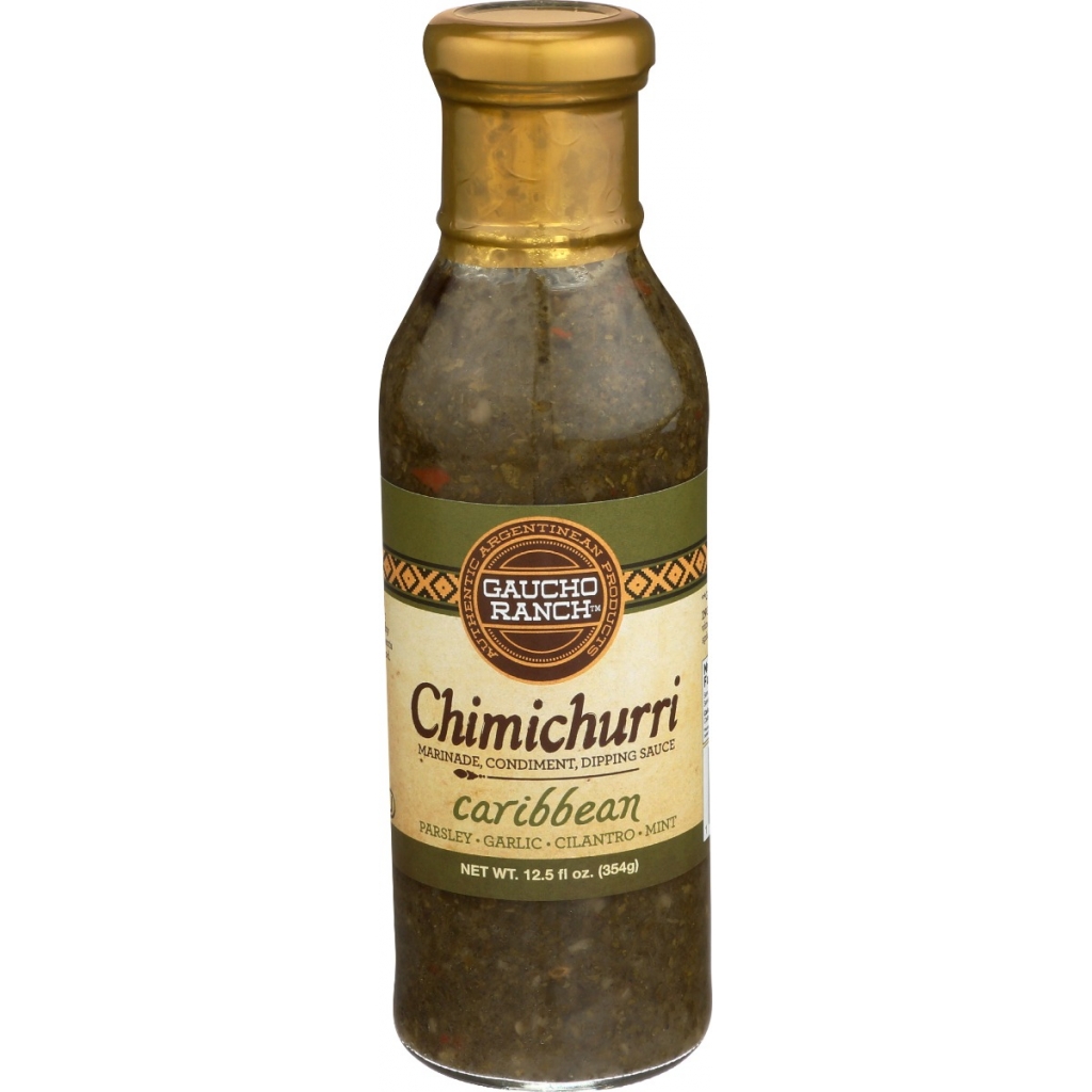 Authentic Chimichurri Caribbean Sauce - 12.5 oz.