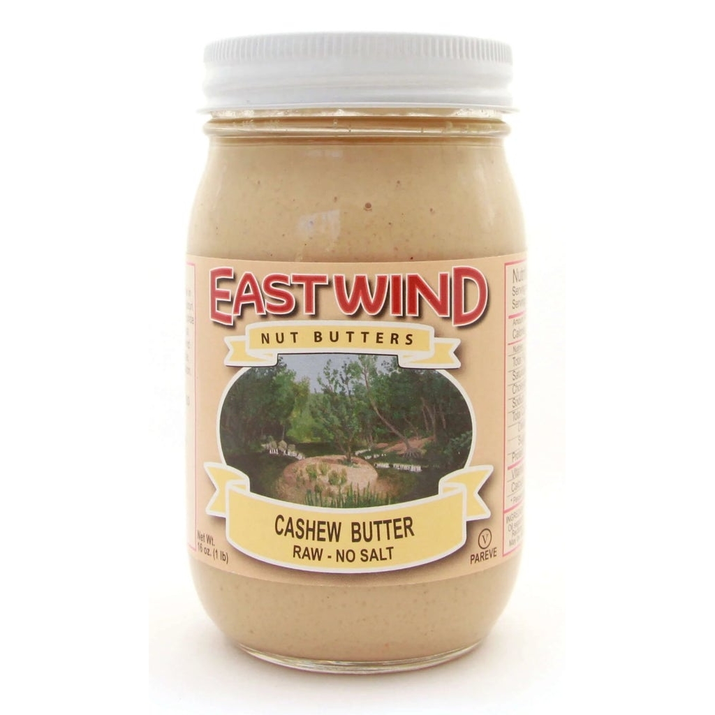 Raw Cashew Nut Butter – 16 oz Creamy Spread