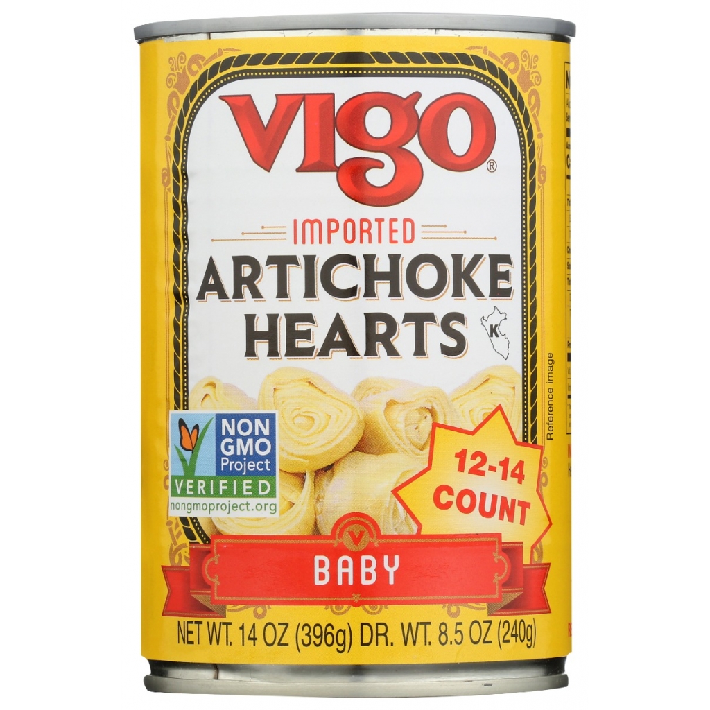 Vigo Baby Imported Artichoke Hearts - 14 oz Culinary Delight