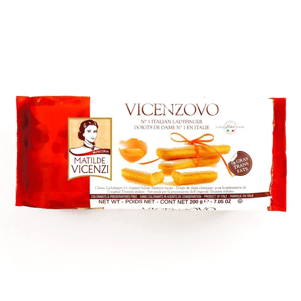 Vicenzovo Italian Lady Finger Cookies - Classic Confection