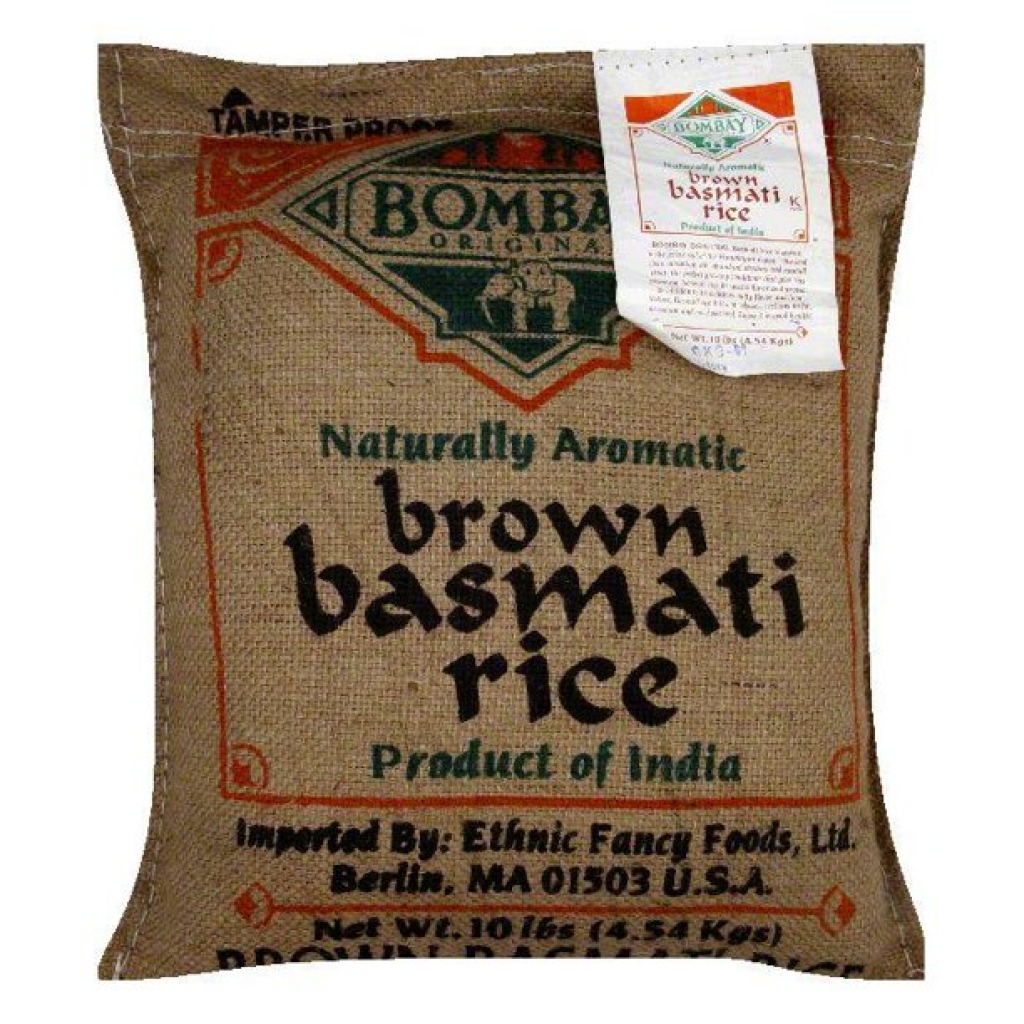 Authentic Brown Basmati Rice, 10 lb