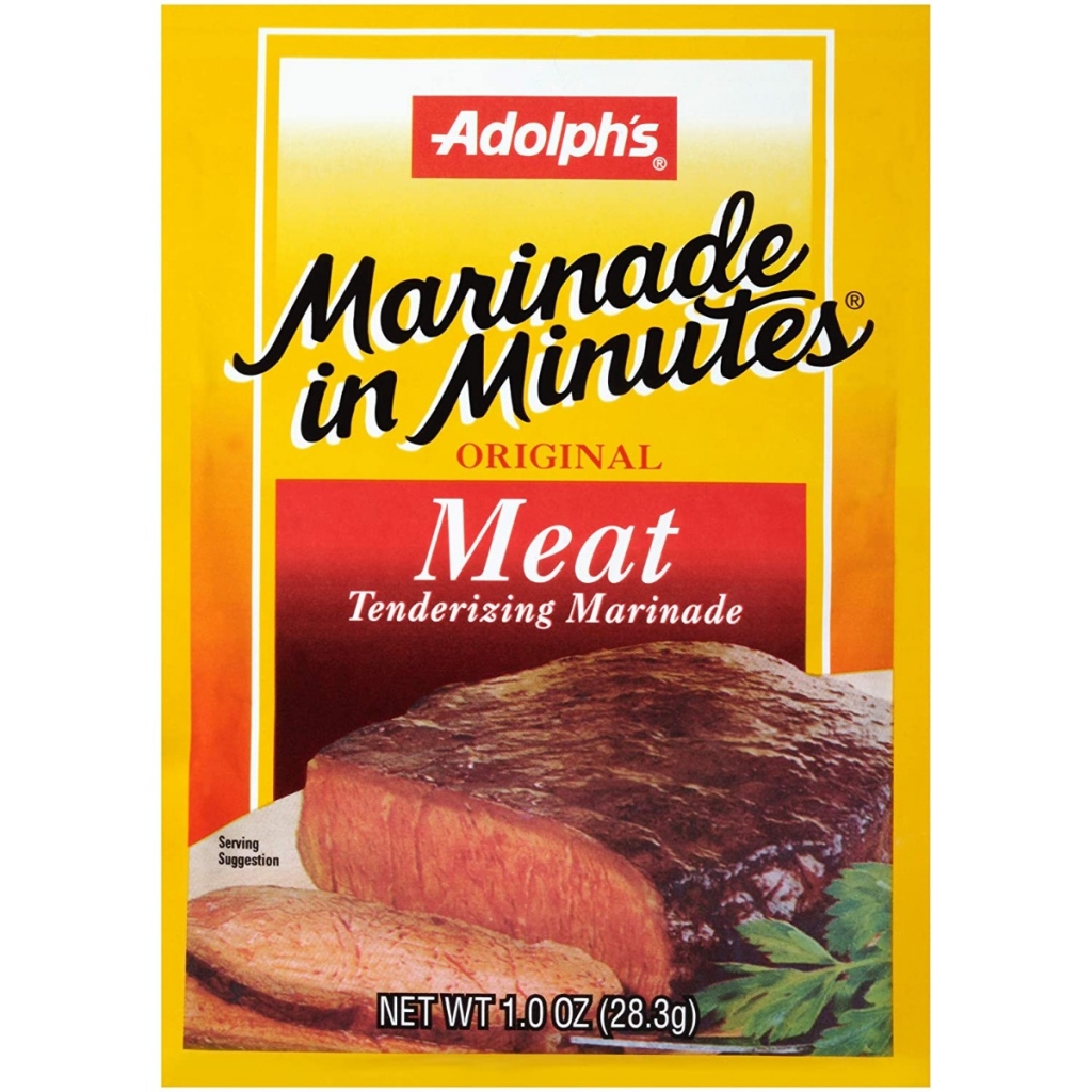 Flavorful Adolph's Marinade Mix for Meat, 1 oz