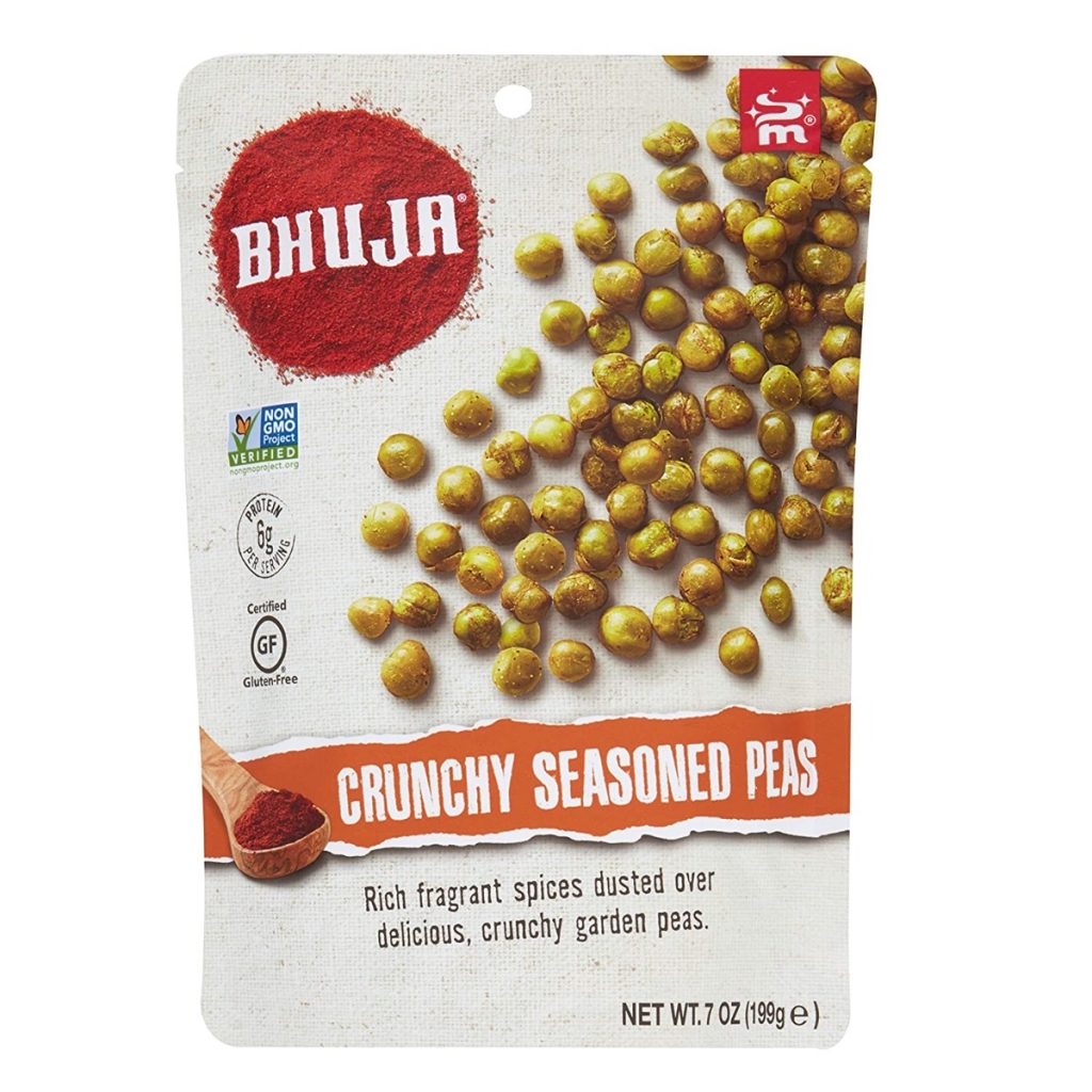 Bhuja Crunchy Seasoned Peas Snack Mix - 7 oz