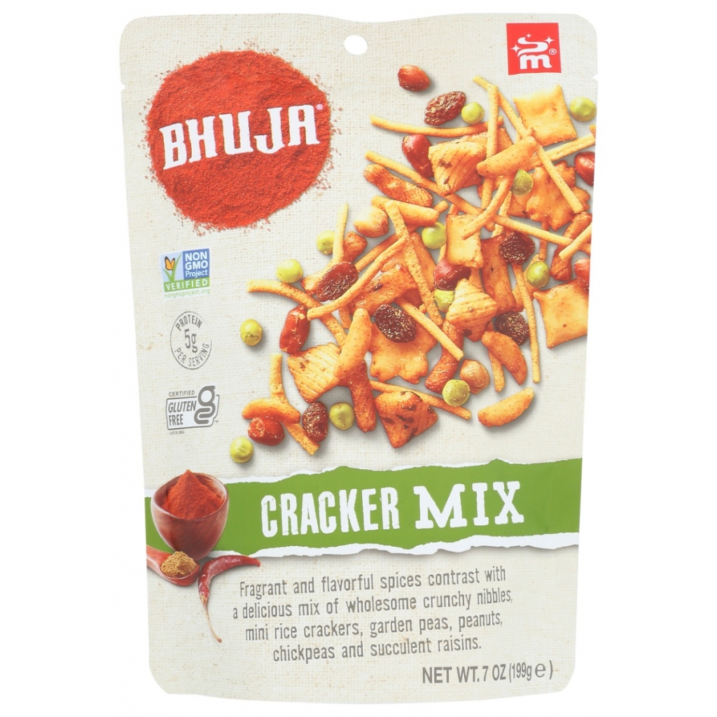 BHUJA Snack Cracker Mix - 7 oz