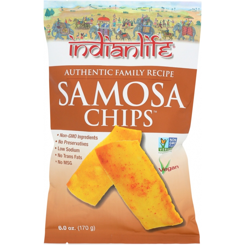 Savory Samosa Chips Snack