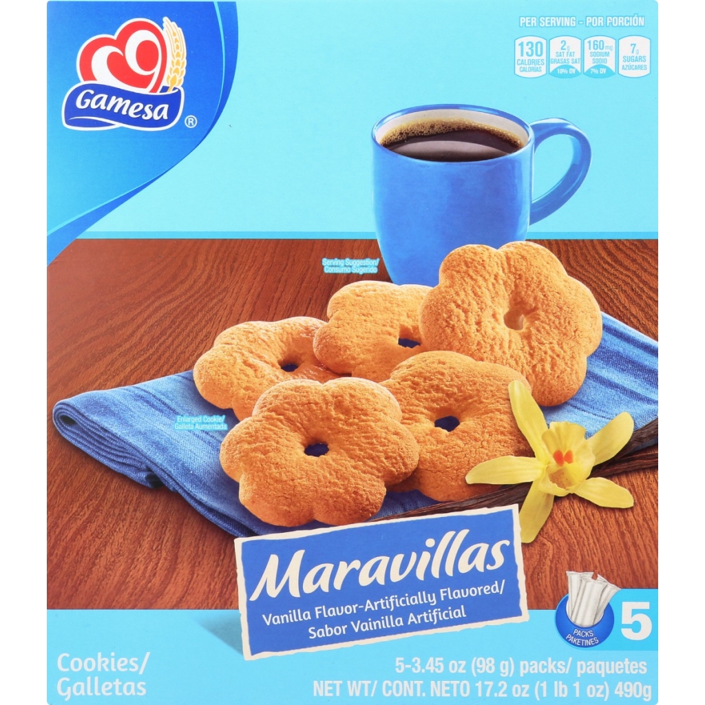 Delicious Vanilla Maravillas Cookies, 17.2 oz