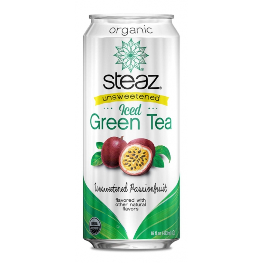 Unsweetened Passionfruit Organic Green Tea - 16 fl oz