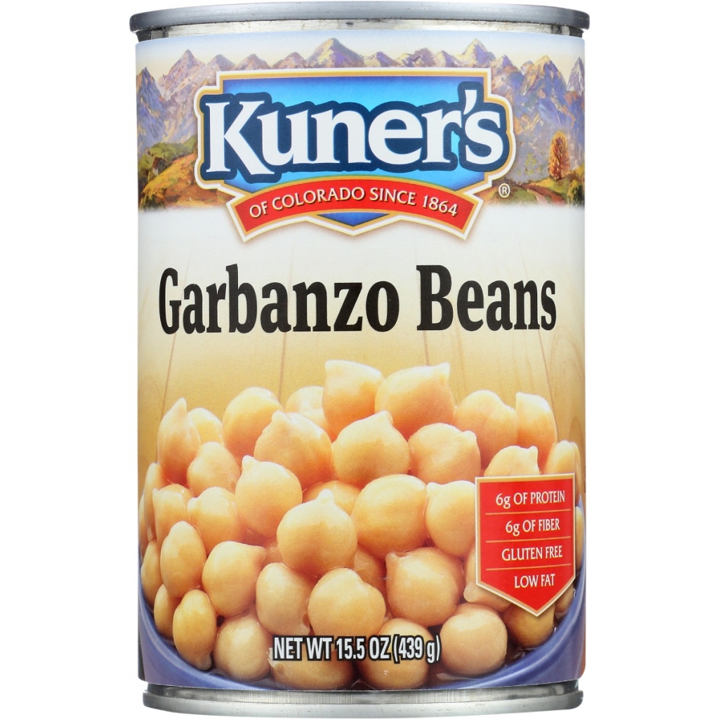 Kuner's Premium Garbanzo Beans, 15.5 oz