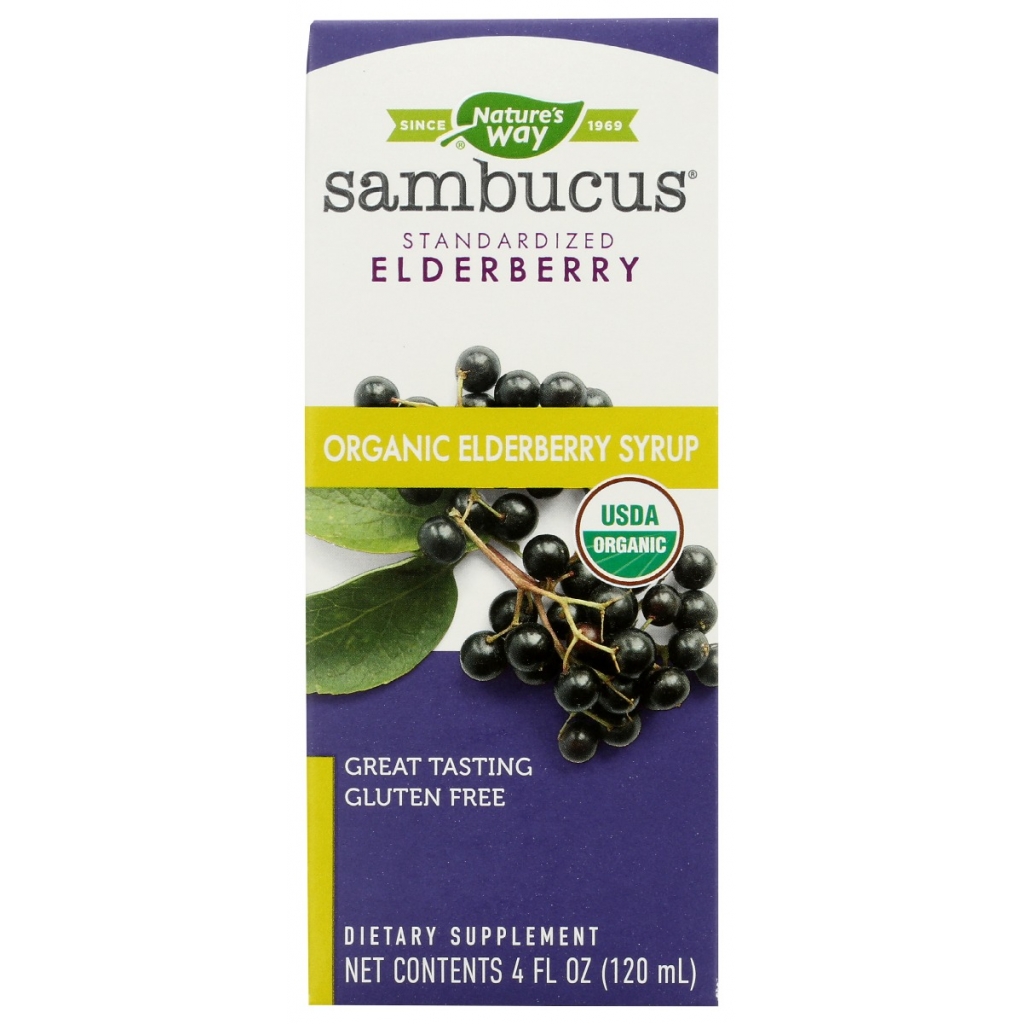 Sambucus Organic Elderberry Syrup, 4 oz - Premium Immune Support