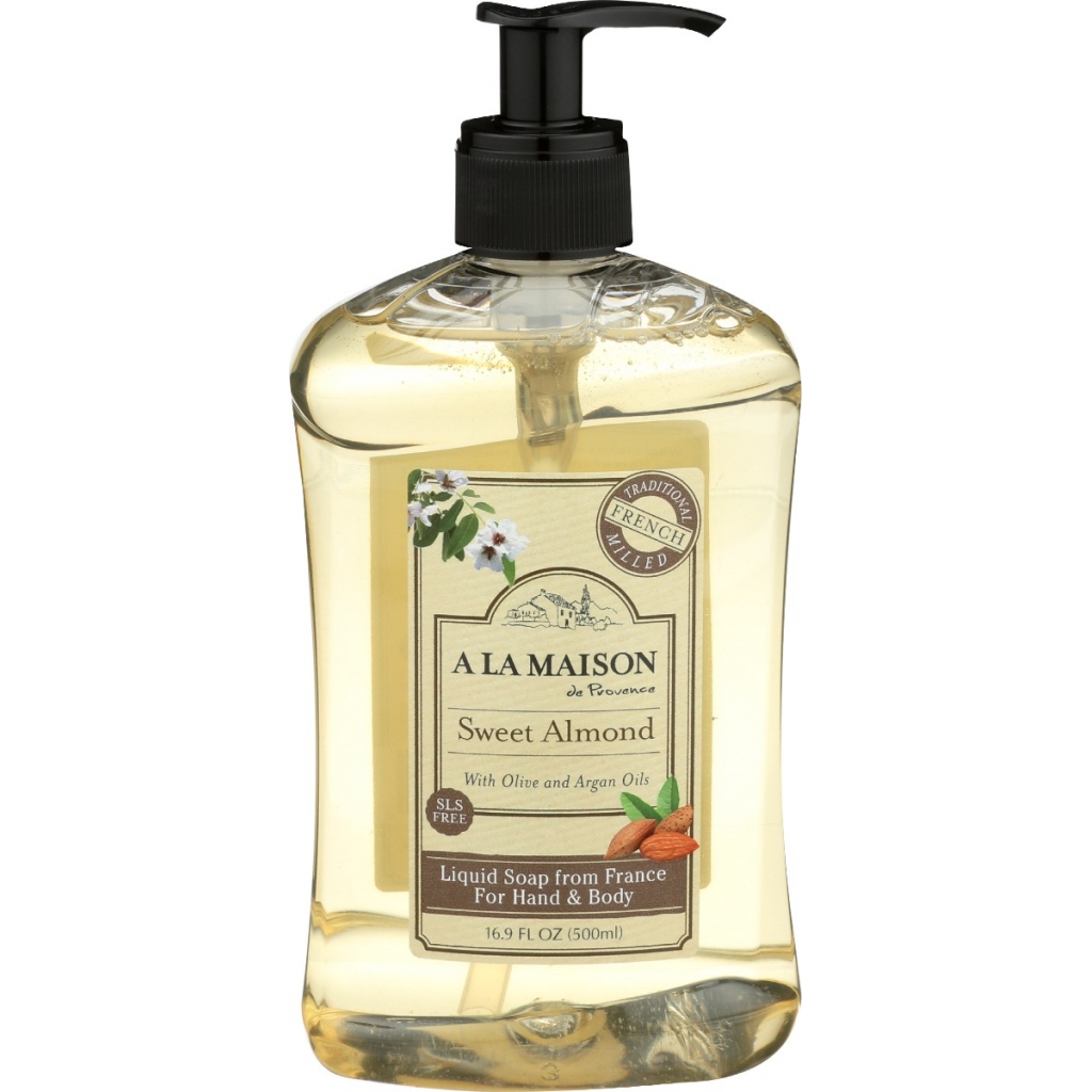 Sweet Almond Liquid Soap - 16.9 oz