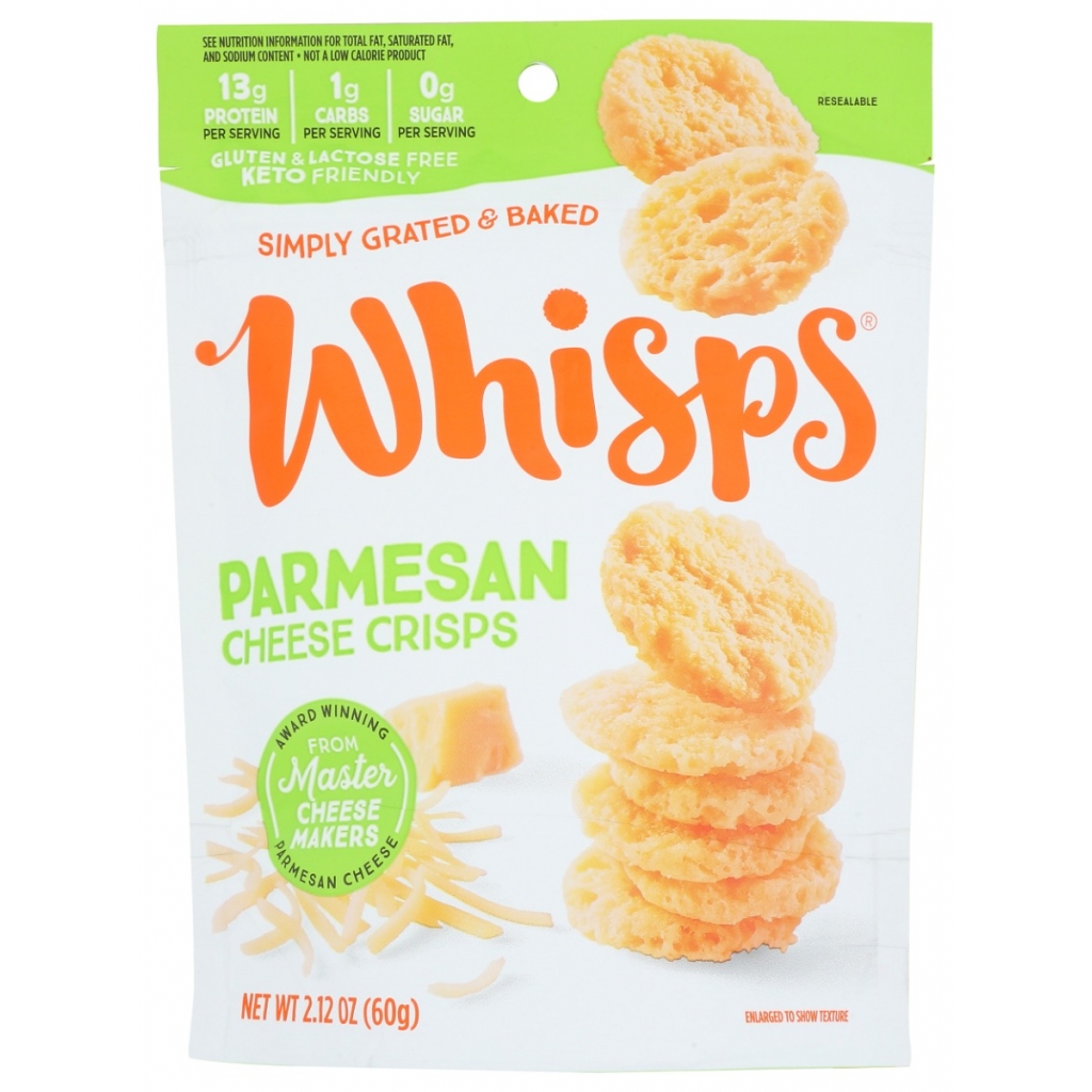 Keto-Friendly Parmesan Cheese Crisps, 2.12 oz