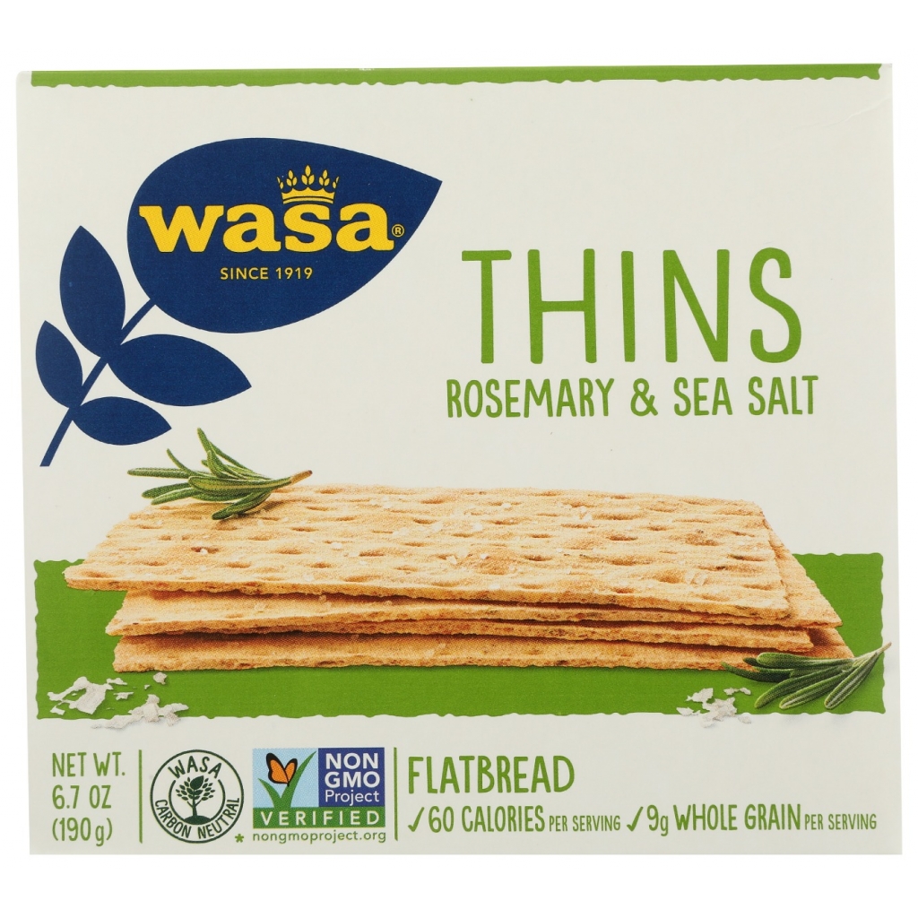 Rosemary & Sea Salt Thins - 6.7 oz