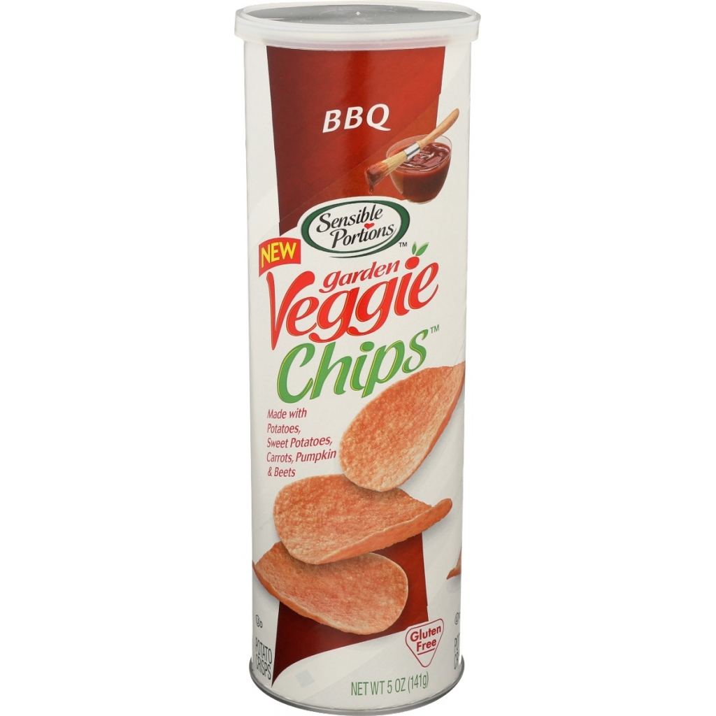 BBQ Garden Veggie Chips Canister - 5 oz.