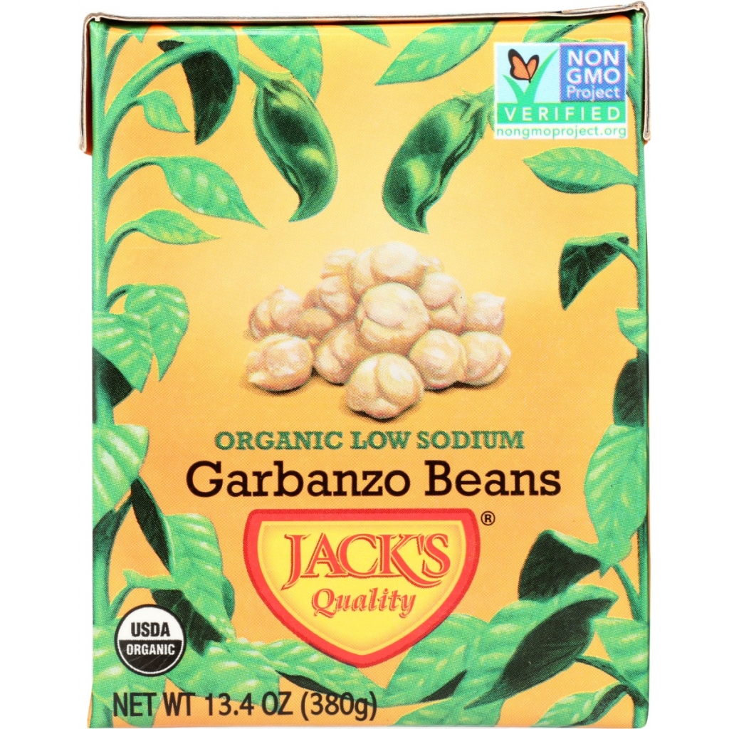 Organic Low Sodium Garbanzo Beans - 13.4 oz