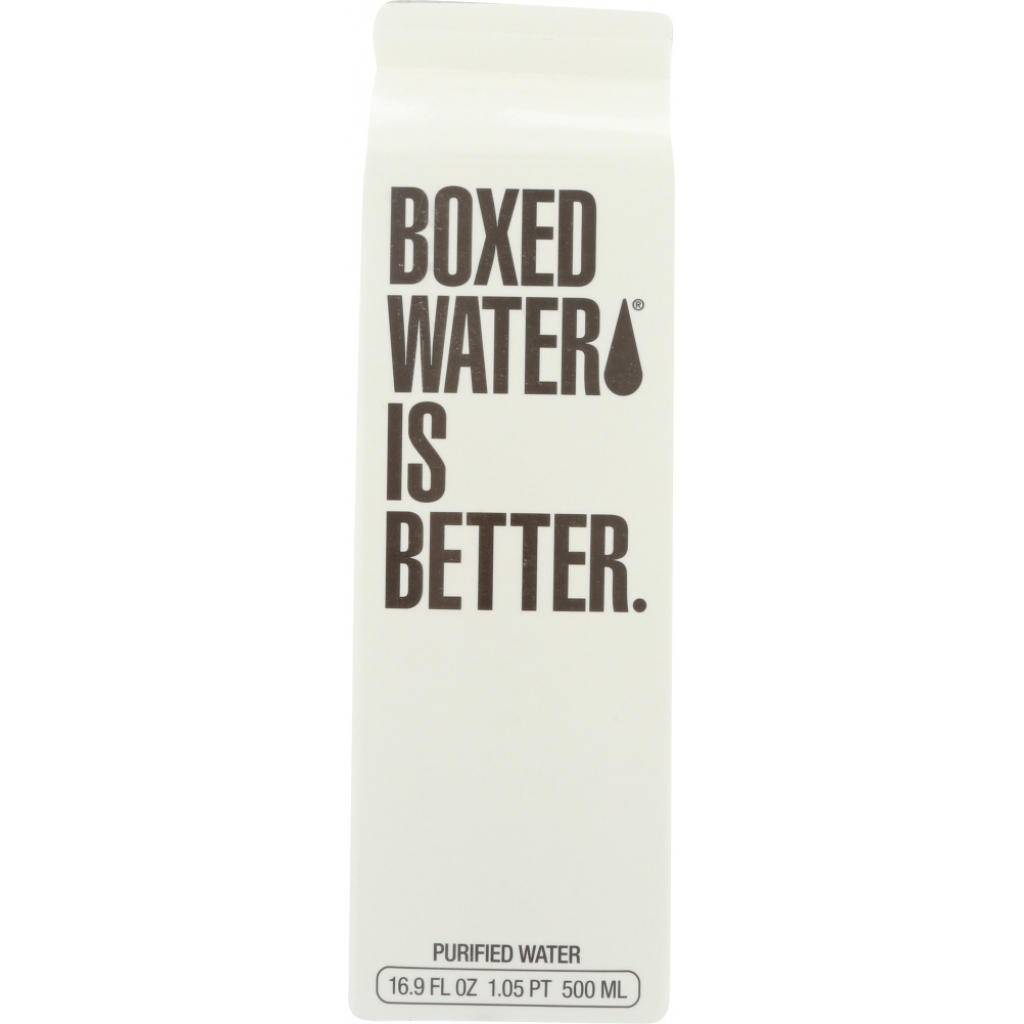 Eco-Friendly Boxed Water - 500 ml