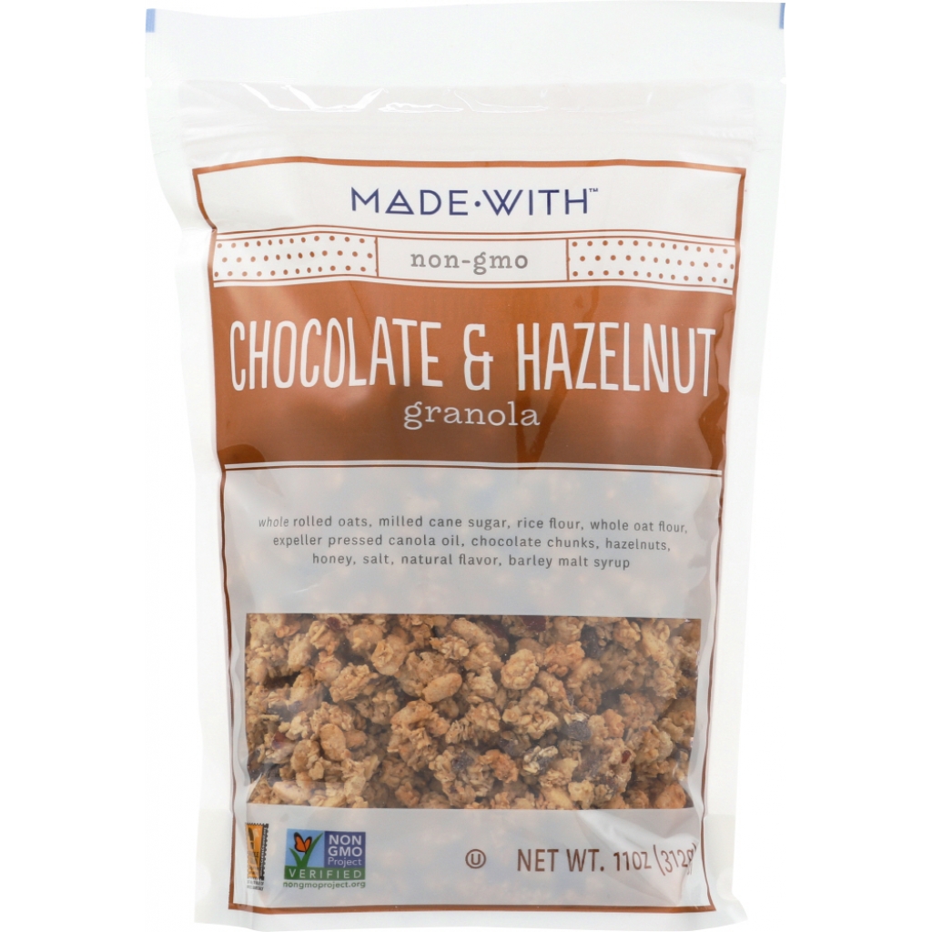 Chocolate and Hazelnut Granola - Indulgent Breakfast, 11 oz