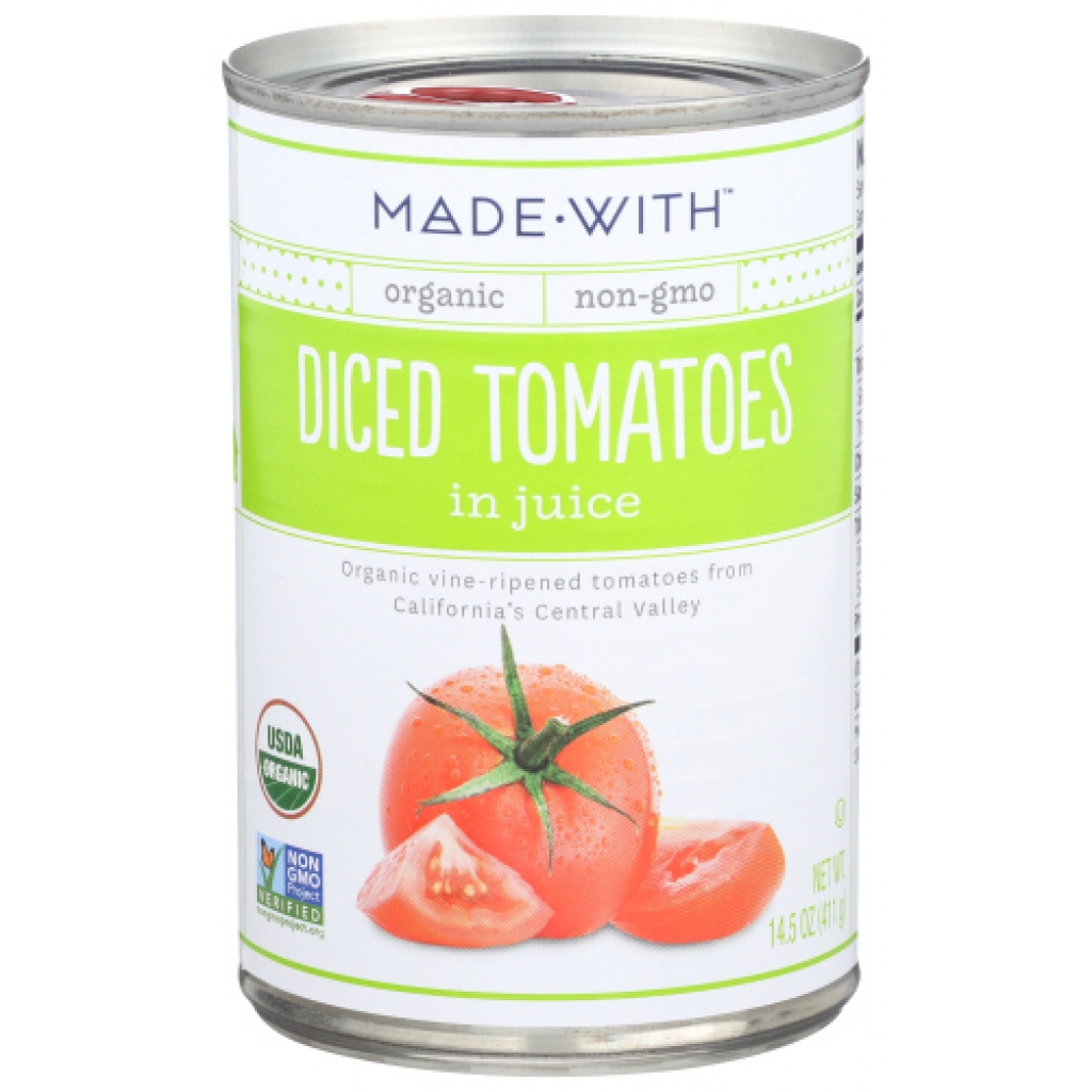 Organic Diced Tomatoes from California