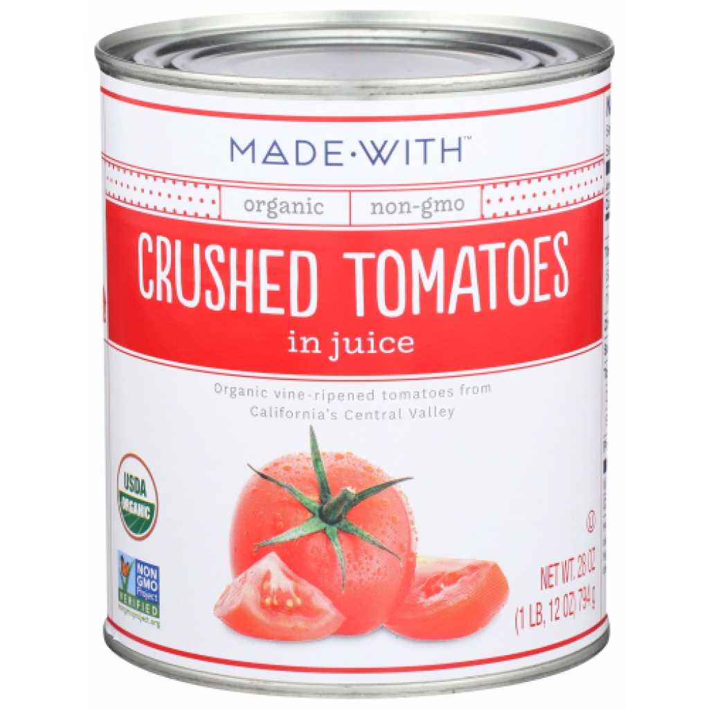 Organic Crushed Tomatoes in California Style, 28 oz