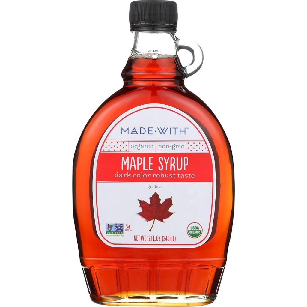 Organic Grade A Dark Maple Syrup - 12 fl oz