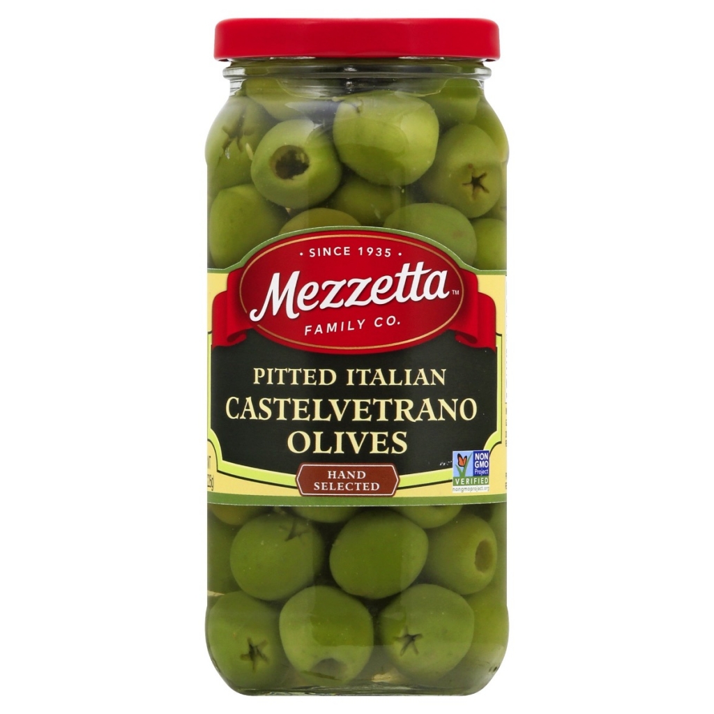 Convenient Pitted Castelvetrano Olives - 8 oz