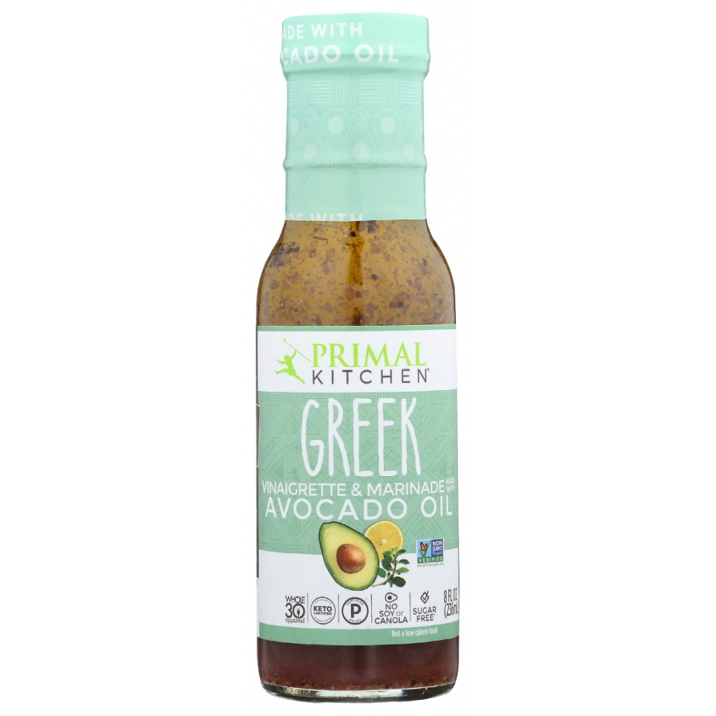 PRIMAL KITCHEN Greek Vinaigrette Dressing - 8 oz