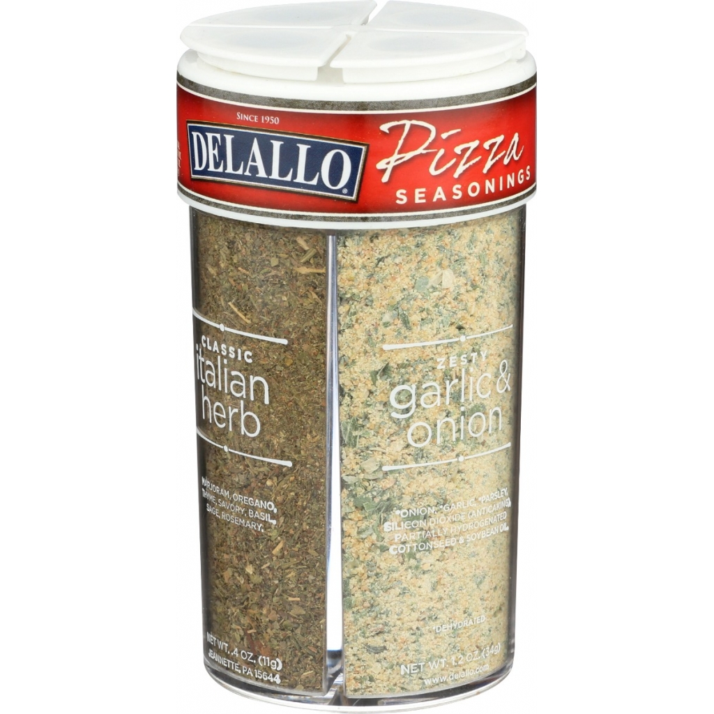 DeLallo Pizza Seasoning - Flavorful Spice Mix, 3.2 oz