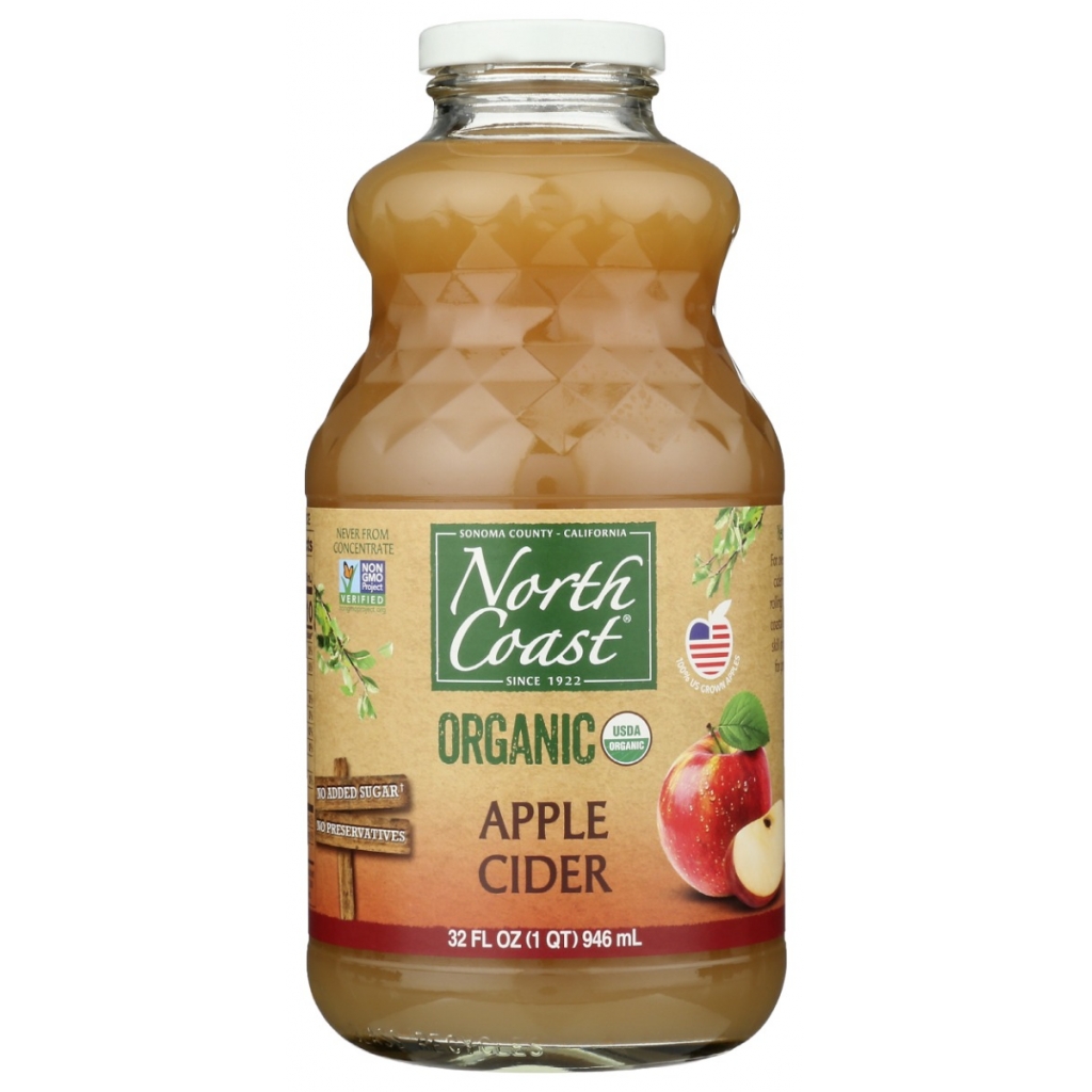 Premium Organic Apple Cider, 32 oz