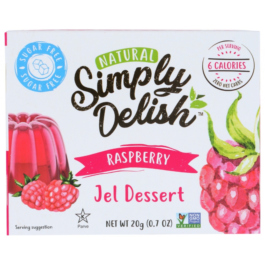 Raspberry Jel Dessert, 0.7 oz