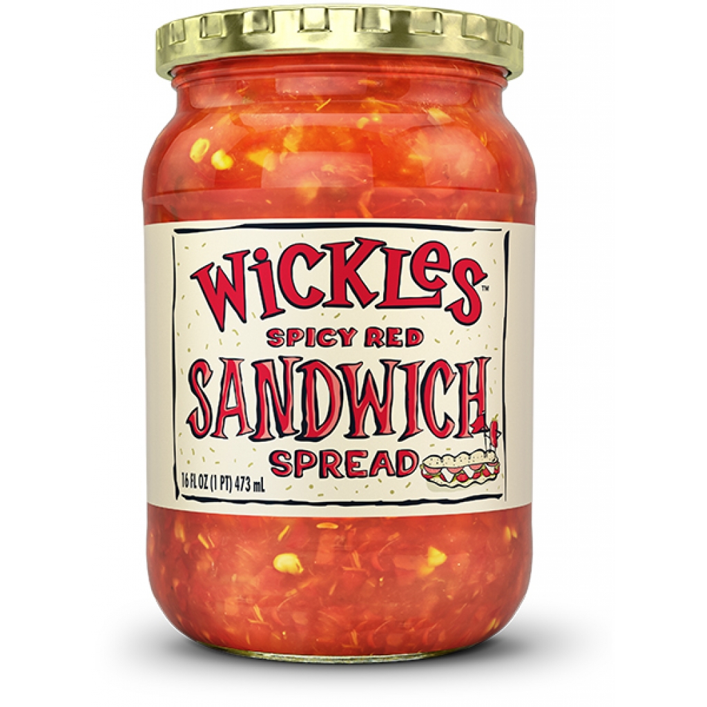 Wickles Spicy Red Sandwich Spread - 16 oz