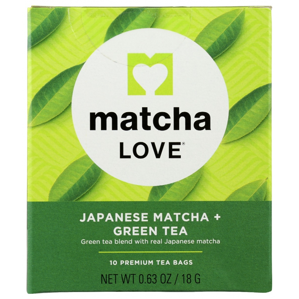 Japanese Matcha Plus Green Tea - 10 Tea Bags