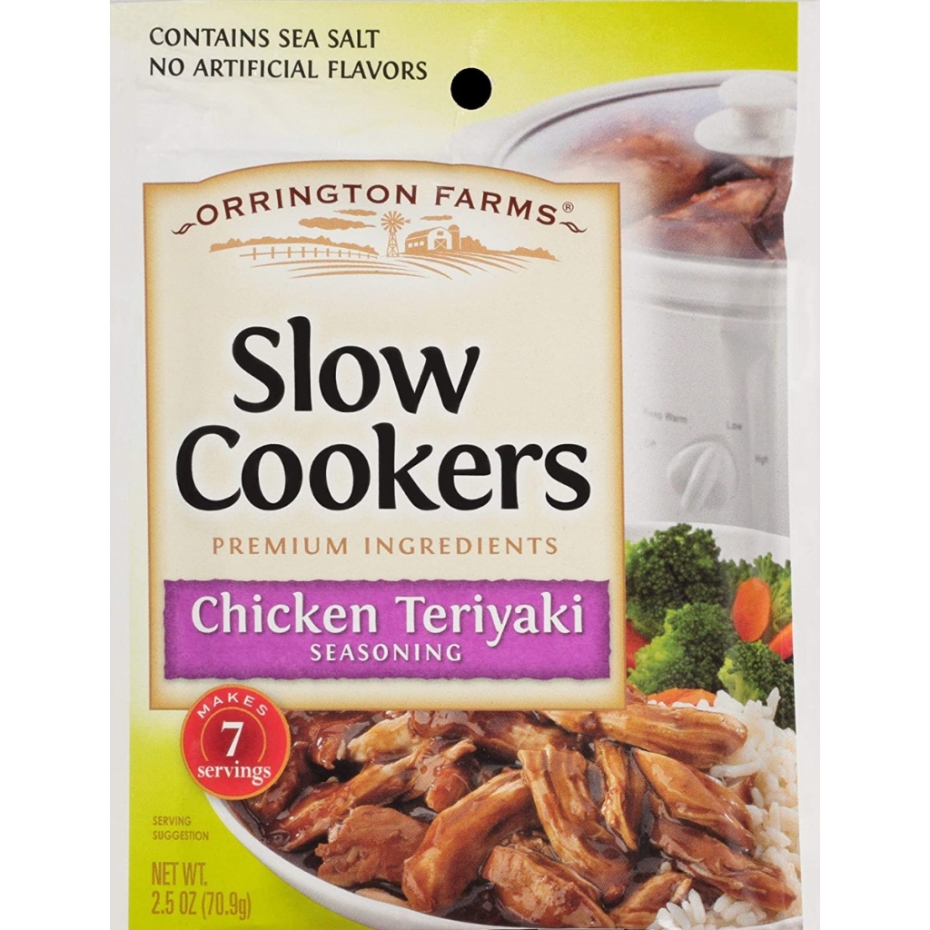 Homestyle Chicken Teriyaki Slow Cooker Seasoning - 2.5 oz