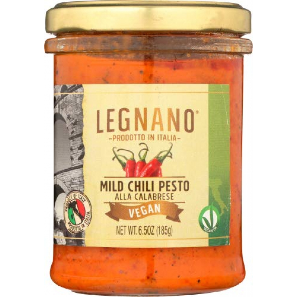 Vegan Mild Chili Pesto Alla Calabrese - 6.5 oz