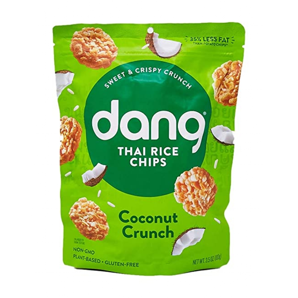 Coconut Crunch Thai Chips - Gluten-Free Snack, 3.5 oz