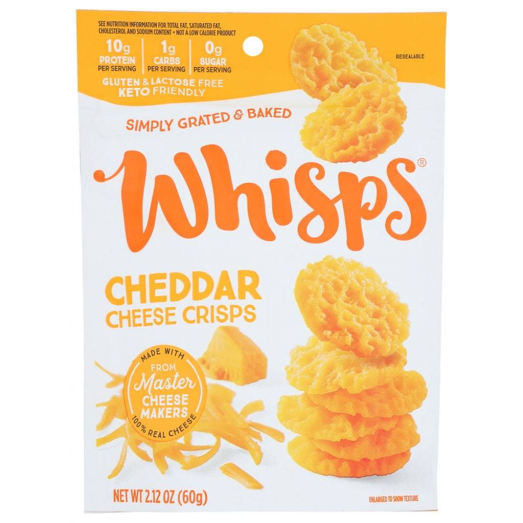 Savory Cheddar Cheese Crisps - 2.12 oz