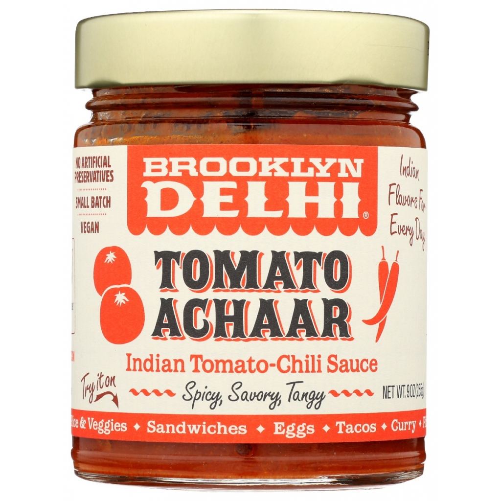 Award-Winning Tomato Achaar Chili Sauce - 9 Oz