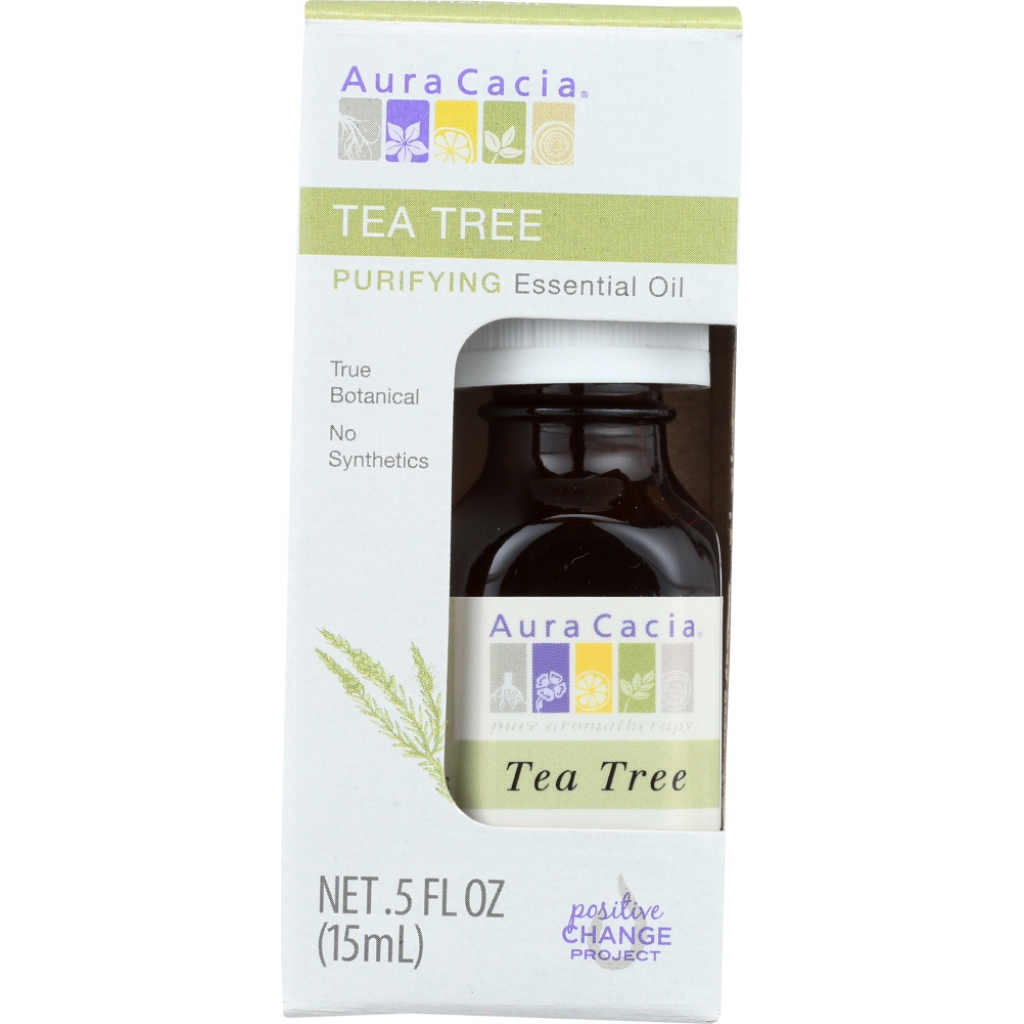 Tea Tree Purifying Essential Oil - Uplifting Aroma, 0.5 oz