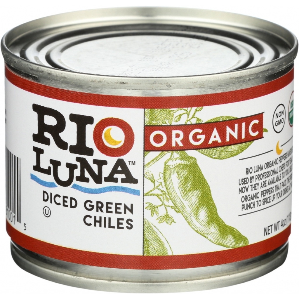 Organic Diced Green Chiles - 4 oz