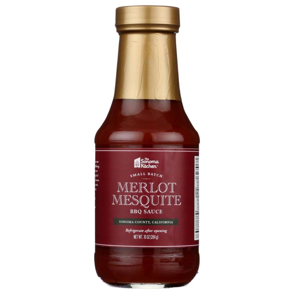 Sauce Bbq Mesquite Merlot - 10 OZ