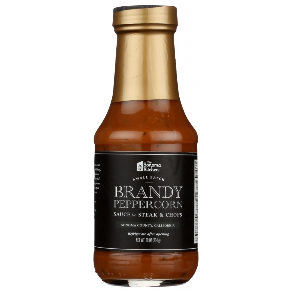 Sonoma Kitchen Brandy Peppercorn Sauce - Gourmet Condiment