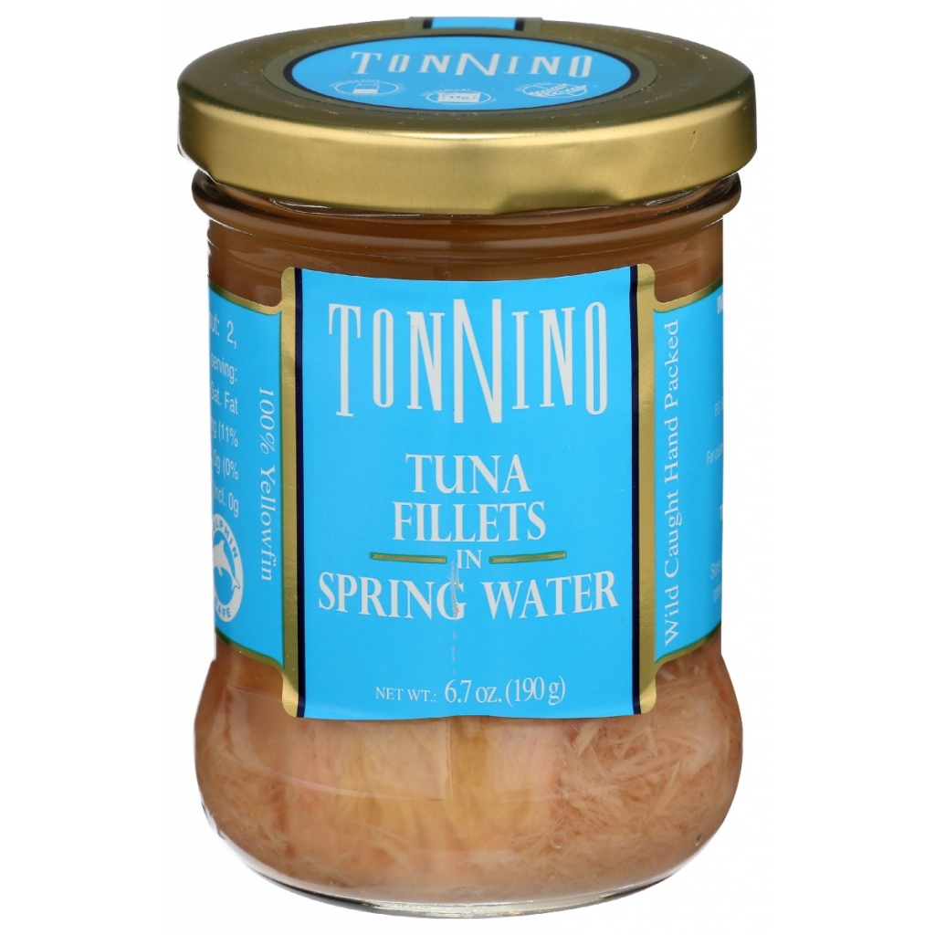 Yellowfin Tuna Fillets in Spring Water – 6.7 oz